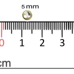 Round Shape Kundans  5MM, 10gram